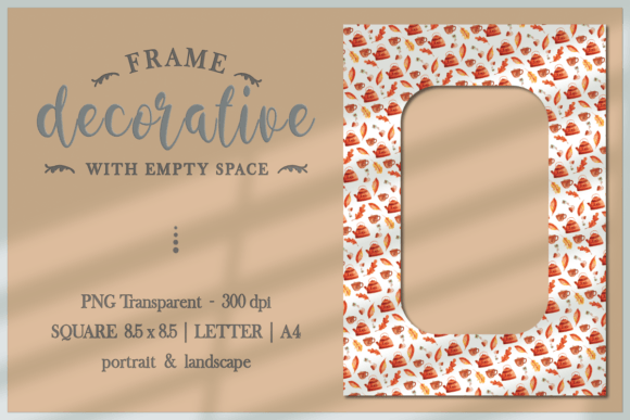 Autumn Season - FRAME PNG for Creative and Practical Use