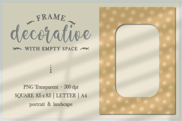 Boho Sun Frame PNG: A Versatile Decorative Tool for Modern Creativity