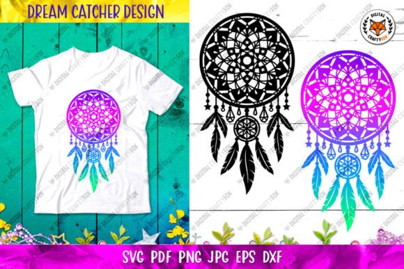 Dream Catcher SVG, Dreamcatcher Tribal: A Versatile Digital Design for Creative Projects