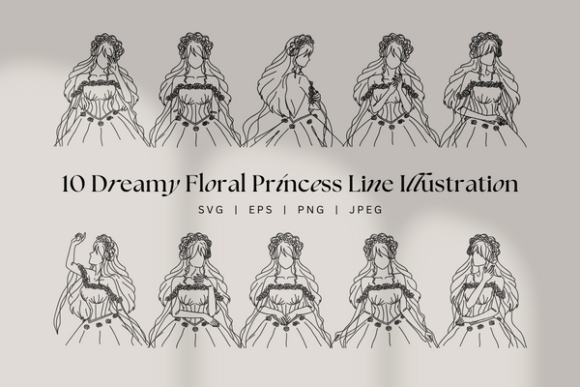 Dreamy Floral Magical Princess Fairycore: A Timeless Blend of Romance and Artistry