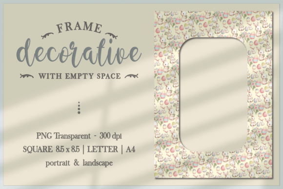 Easter FRAME PNG: A Versatile Tool for Creative Projects