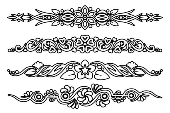 Exploring the Beauty and Utility of Abstract Floral Border Designs