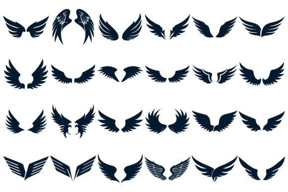Icon Set Wings: A Versatile Collection for Creative and Professional Use