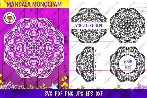 Mandala Monogram SVG, Zentangle SVG: A Strategic Design Tool for Creativity and Business