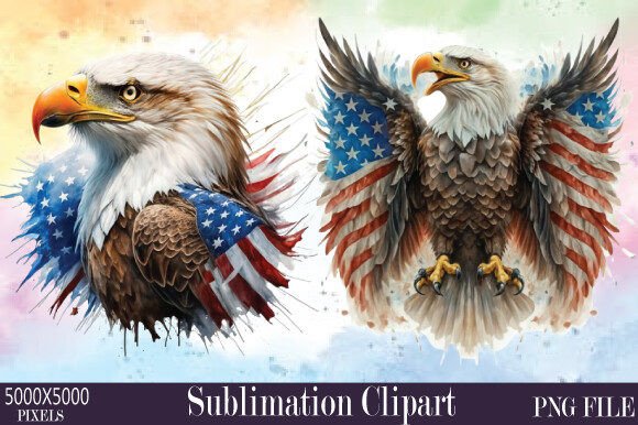 Memorial Day Watercolor Clipart 82: A Versatile Design for Creative Expression