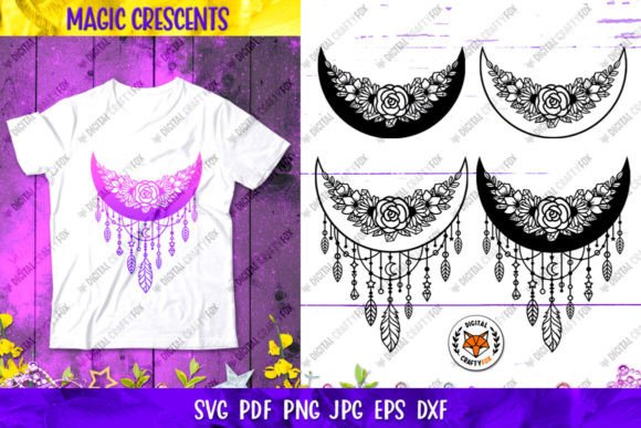 Moon Dream Catcher SVG: Creative Design for Digital Artists