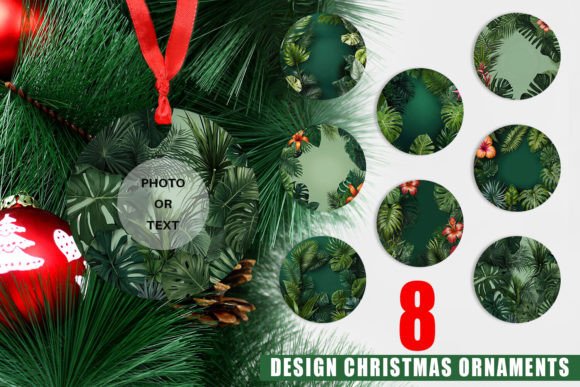 Ornament Tropical Plants: Unique Christmas Designs