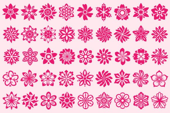 Pink Flower Decorations