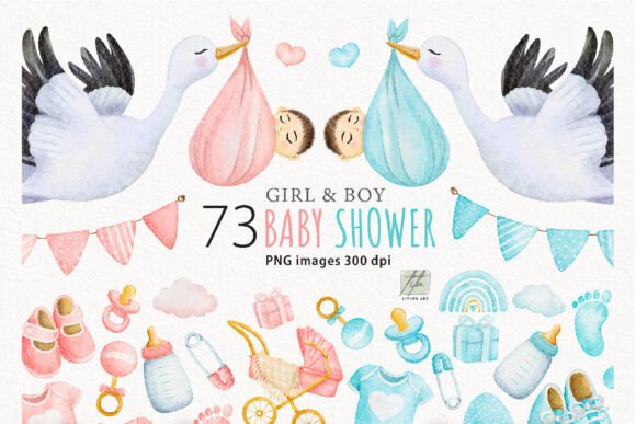 Watercolor Baby Shower: A Beautiful Way to Celebrate New Life